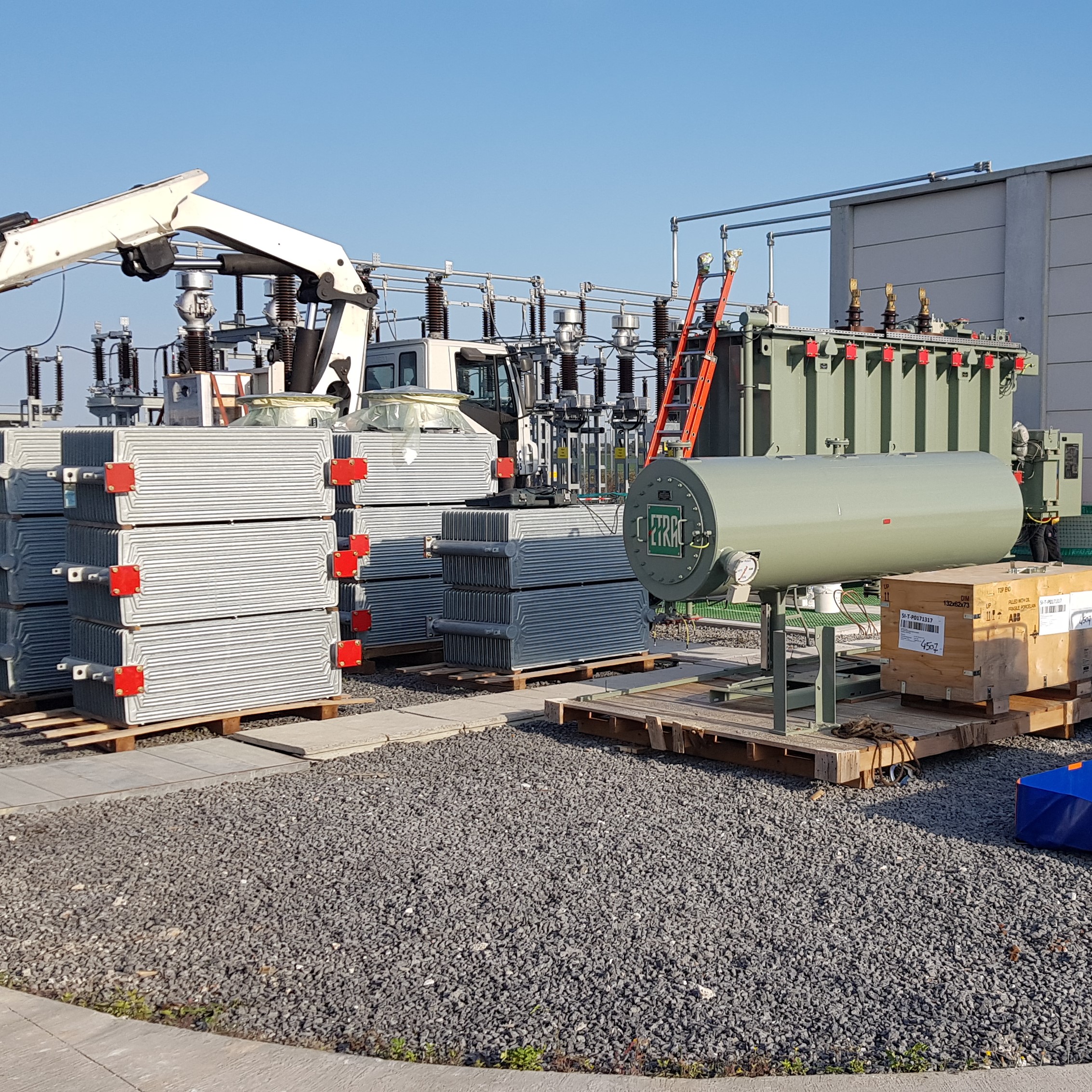 Kolektor ETRA oil-filled power transformers for hydroelectric dams